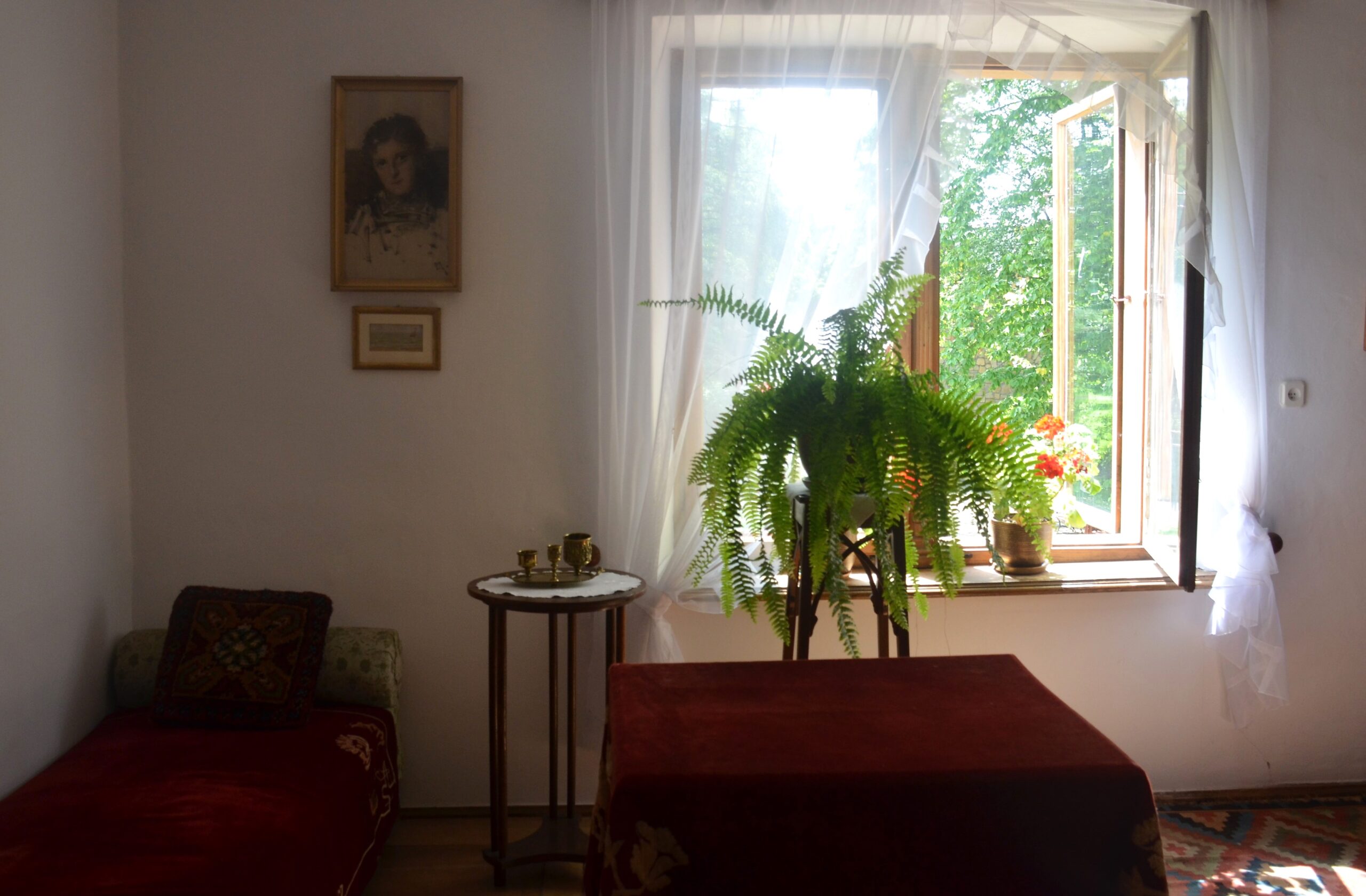 02022 0331 Maria Dulębianka's home workspace in Żarnowiec