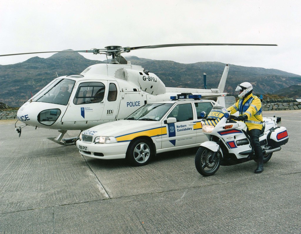 Northern Constabulary Force Helicopter 1998