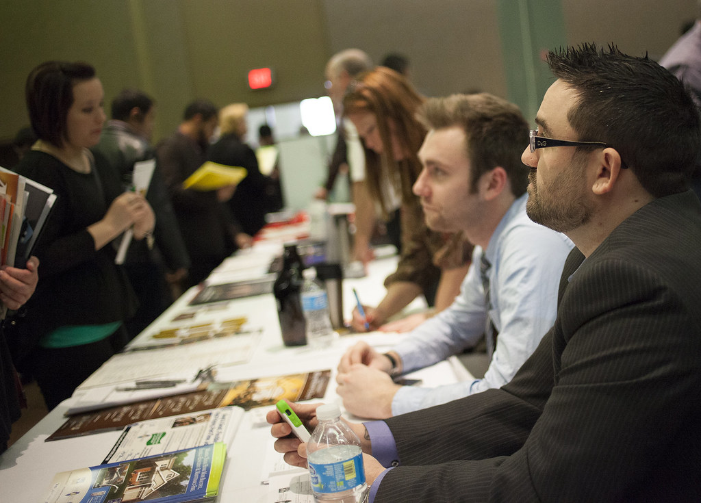 Career Fair at College of DuPage 2014 35