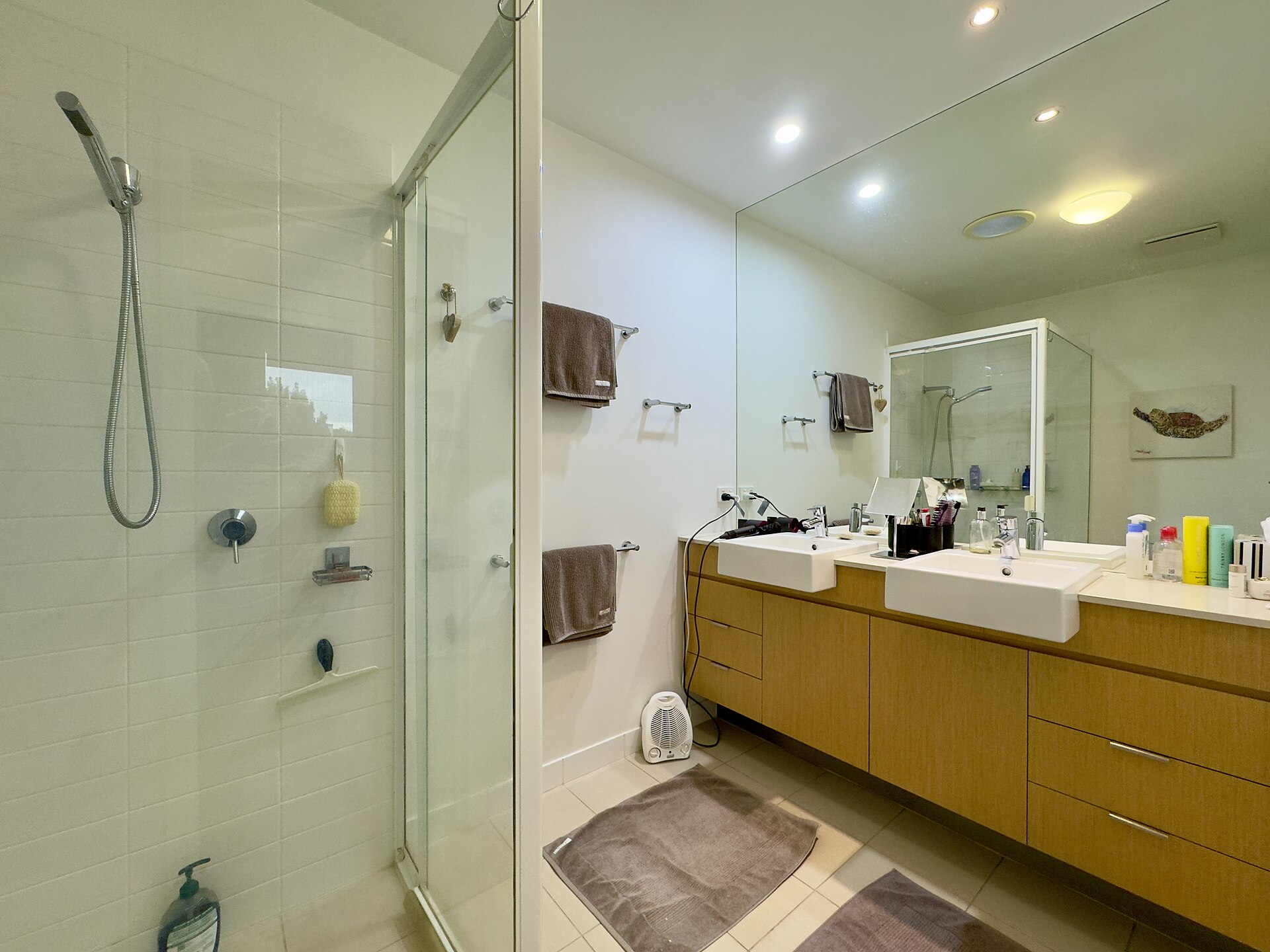 Bathroom, Interior of apartment in Brisbane, 2025