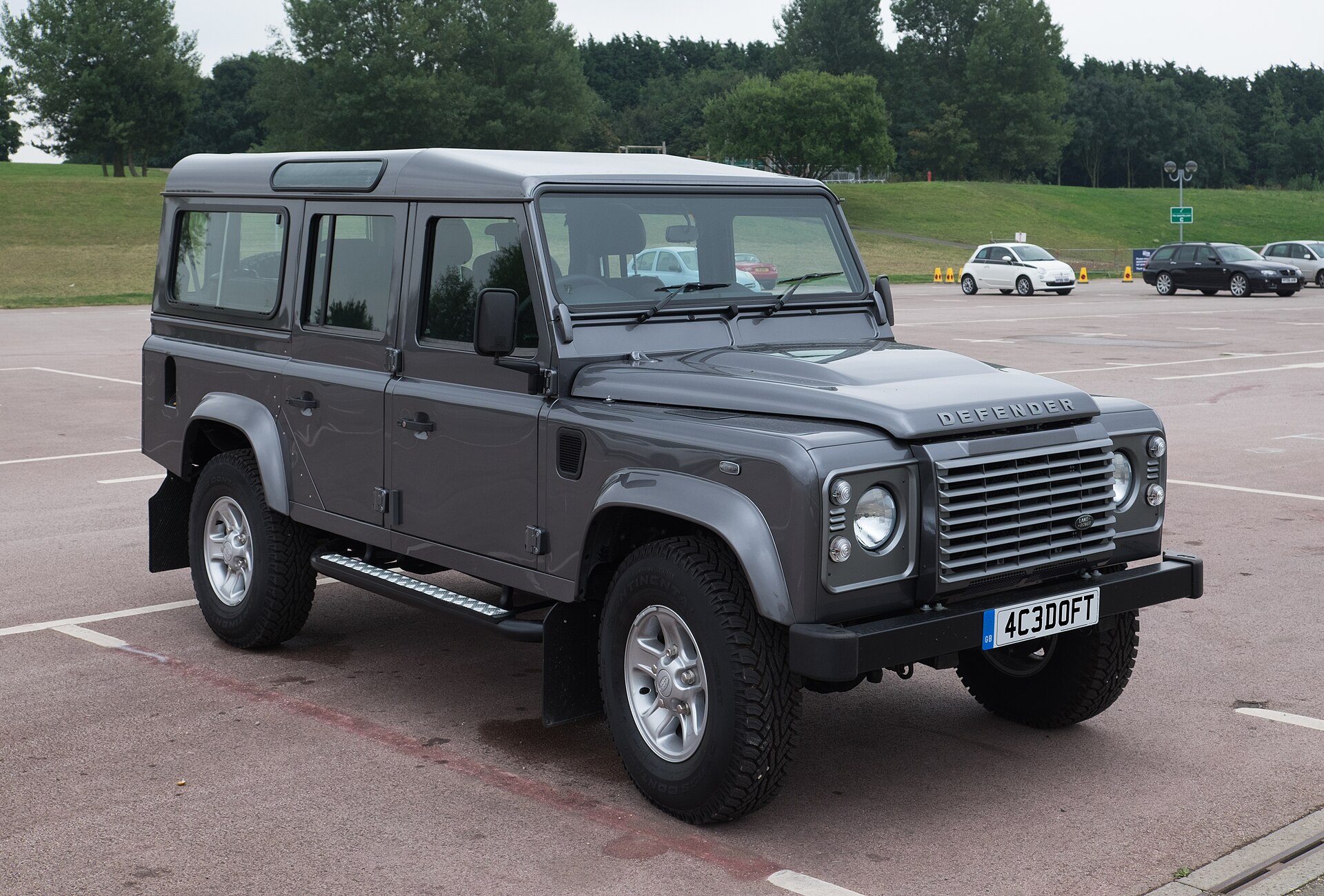 A 2016 Land Rover Defender 110 Station Wagon