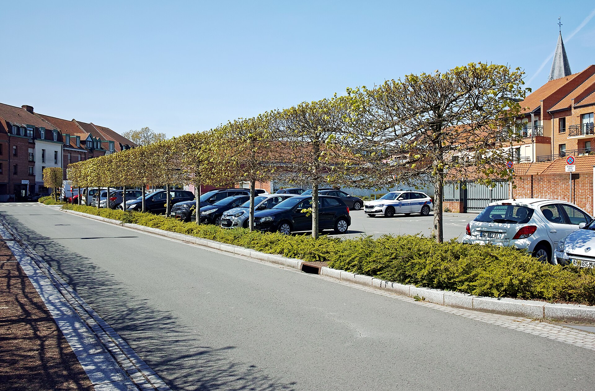 Parking, Rue Jules Cornard, in Roncq.