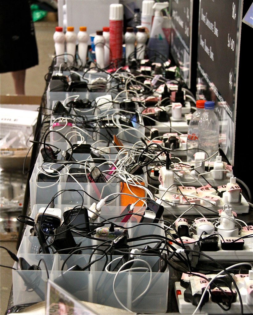 Phone charging point