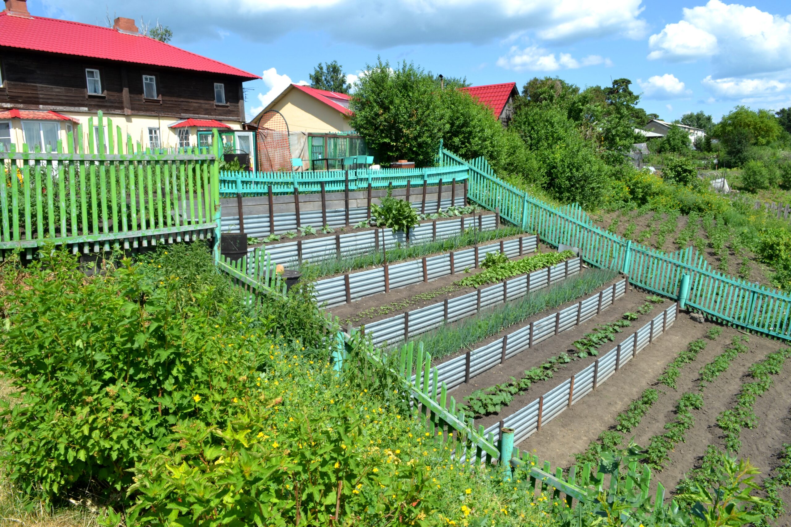 Терассный огород