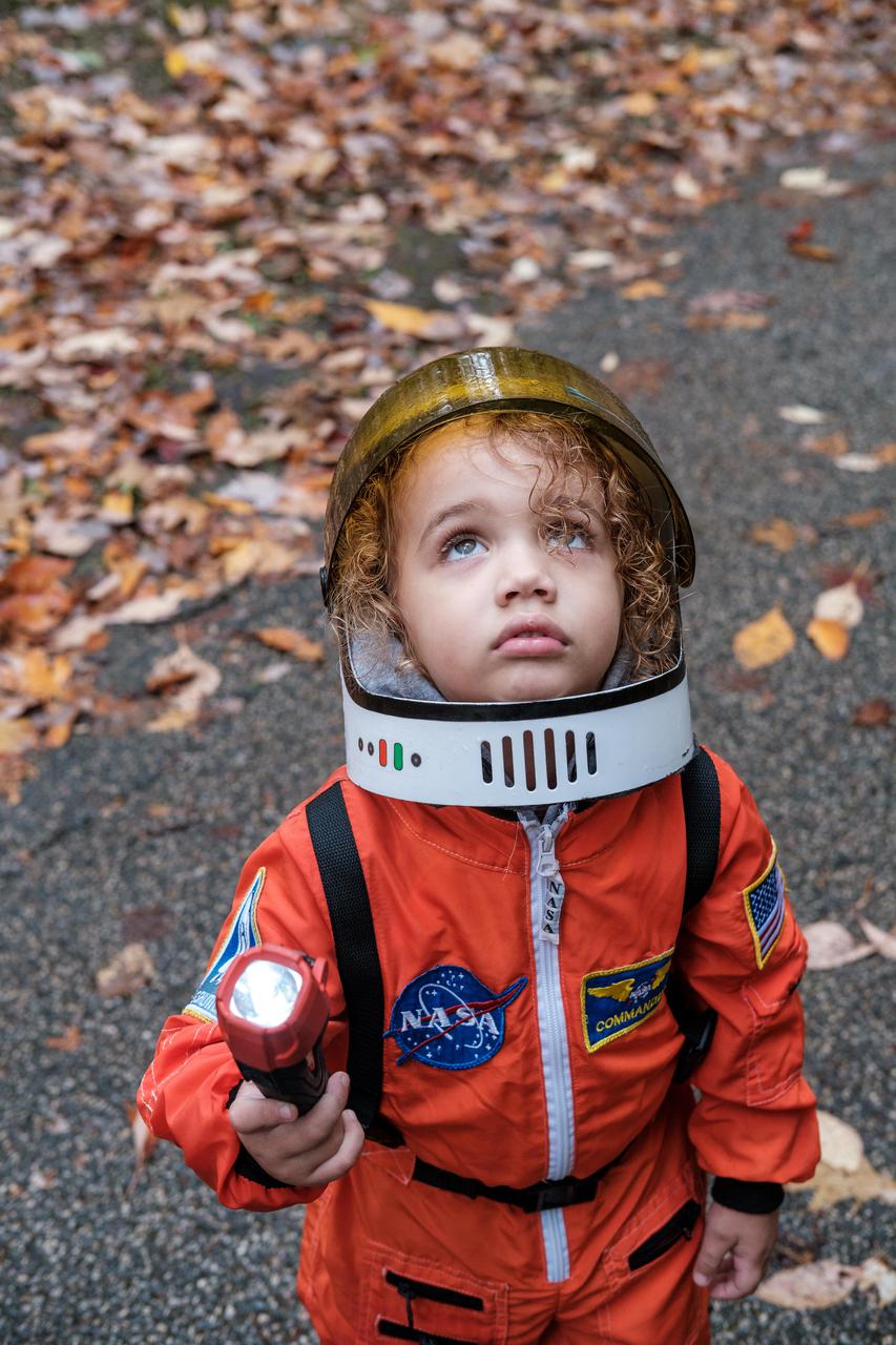Child in Astronaut suit