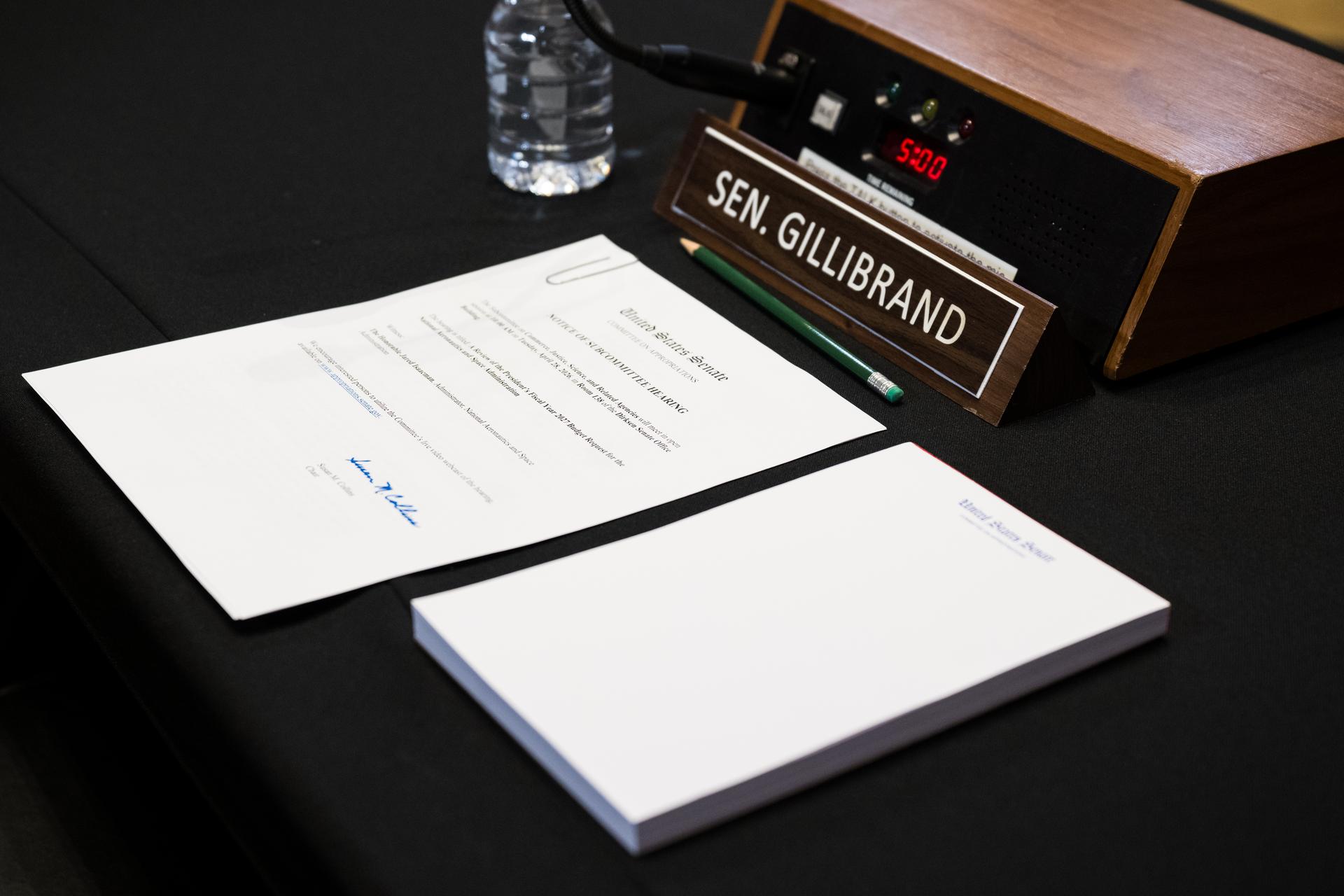 (Fiscal Year 2027 Senate Appropriations Hearing)