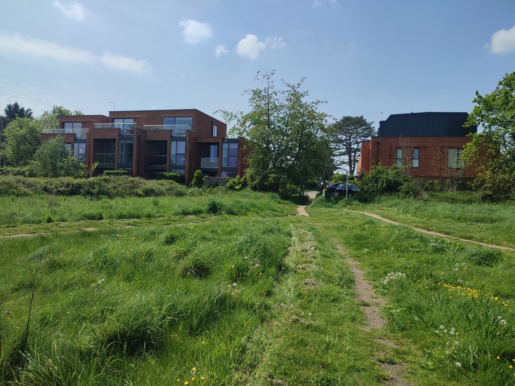 New apartment building, edge of Warneford Meadow 
