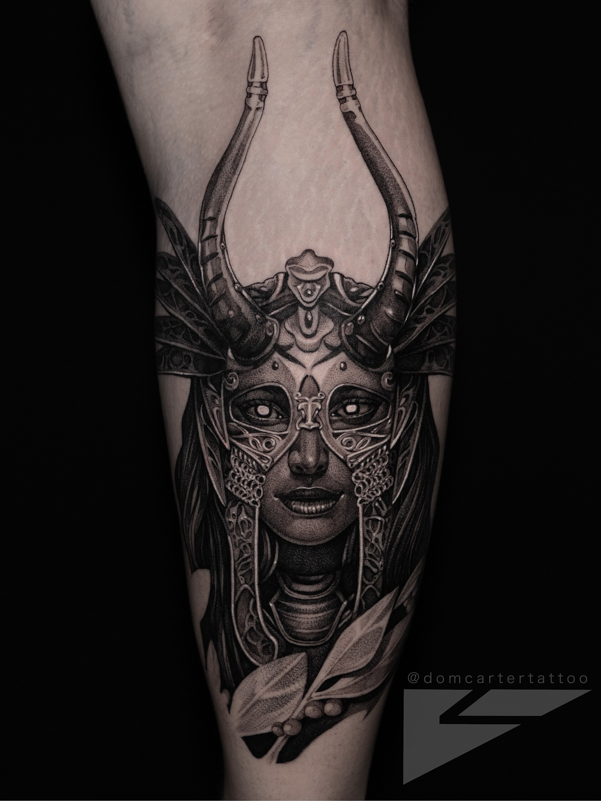 Valkyrie Tattoo by Dominic Carter