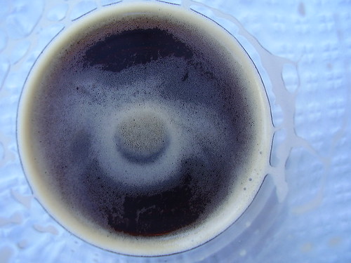 coffe in the air